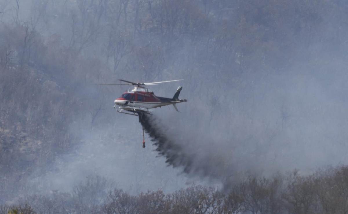Controlan 4 incendios forestales en Valle de Bravo; se activa uno más en Monte Alto