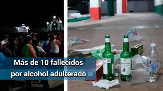 Fiscalía se reúne con familiares de fallecidos por alcohol adulterado en Morelos