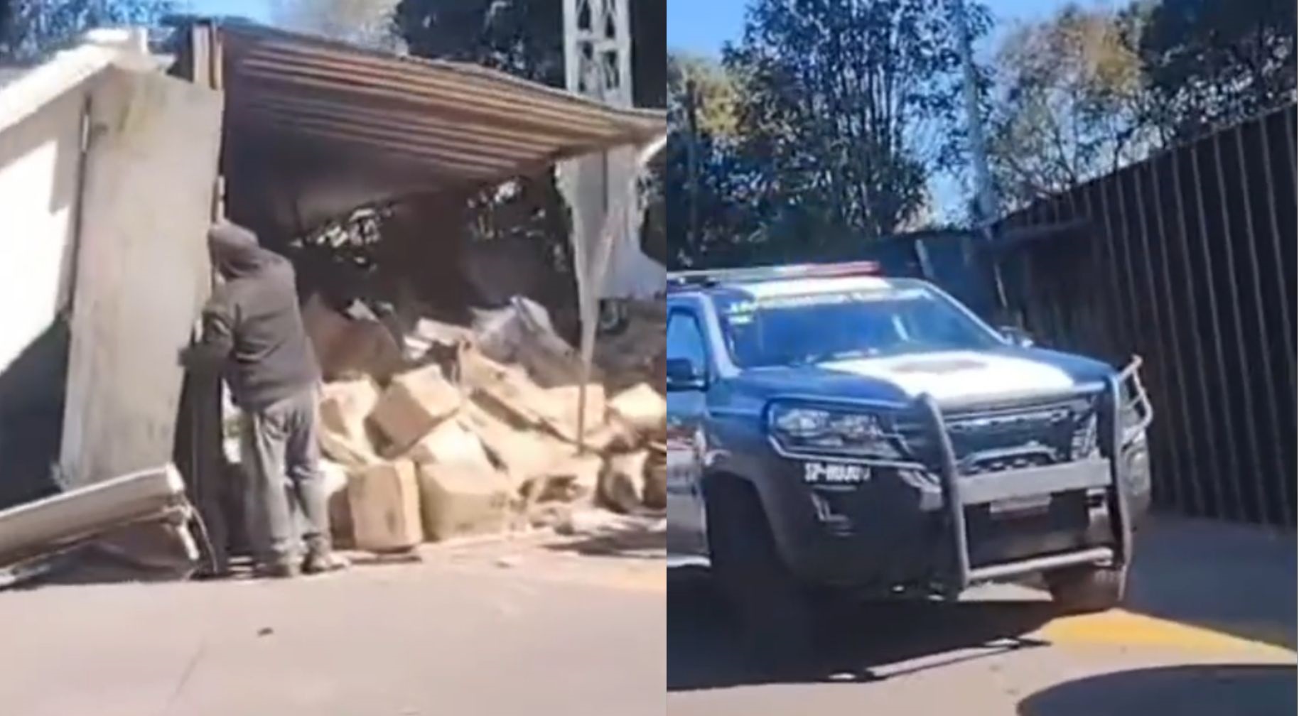 Unidad de la Guardia Nacional embiste a motociclistas en carril ...