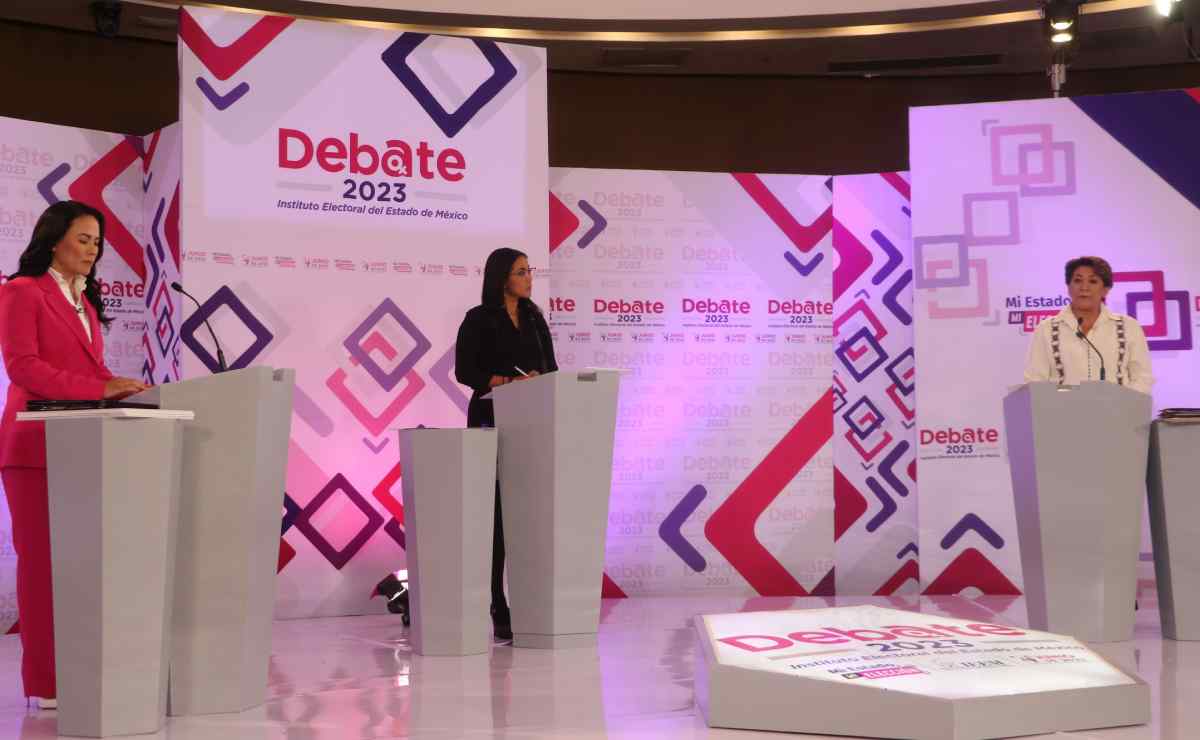 Las frases clave de Delfina Gómez y Alejandra del Moral durante segundo debate por el Edomex