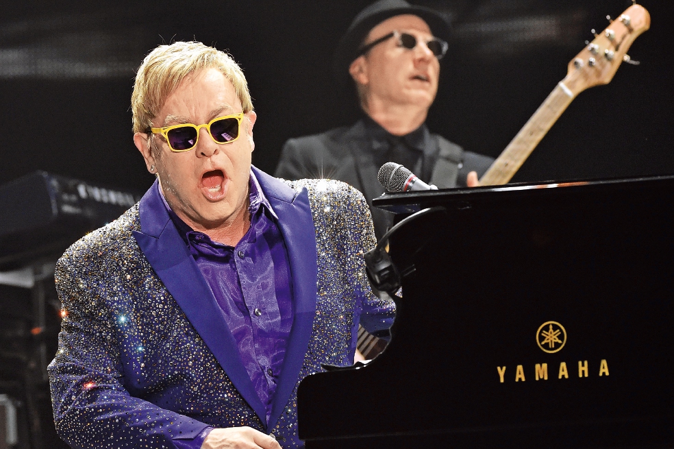 Elton John ante Vladimir Putin