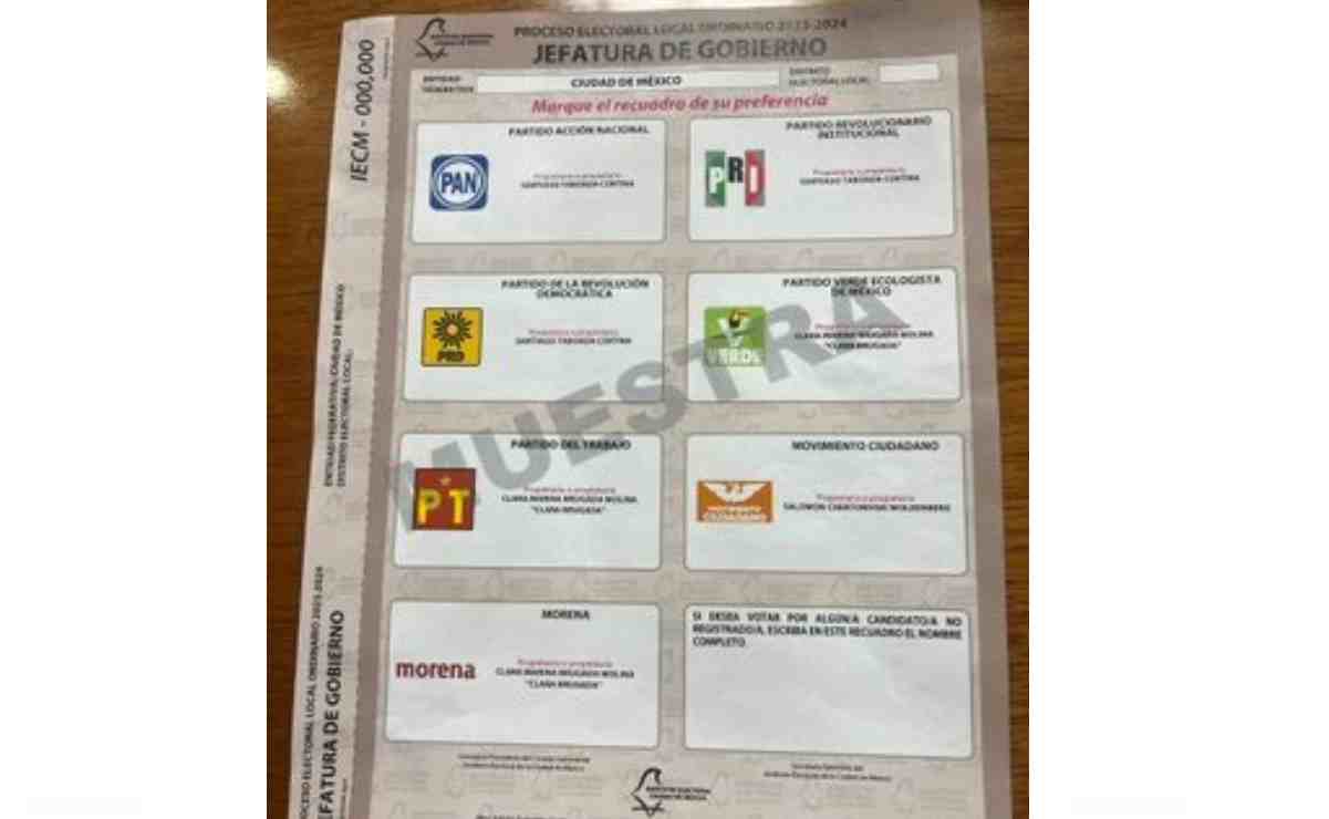 Instituto Electoral de CDMX aprueba que apodos de candidatos aparezcan en boletas