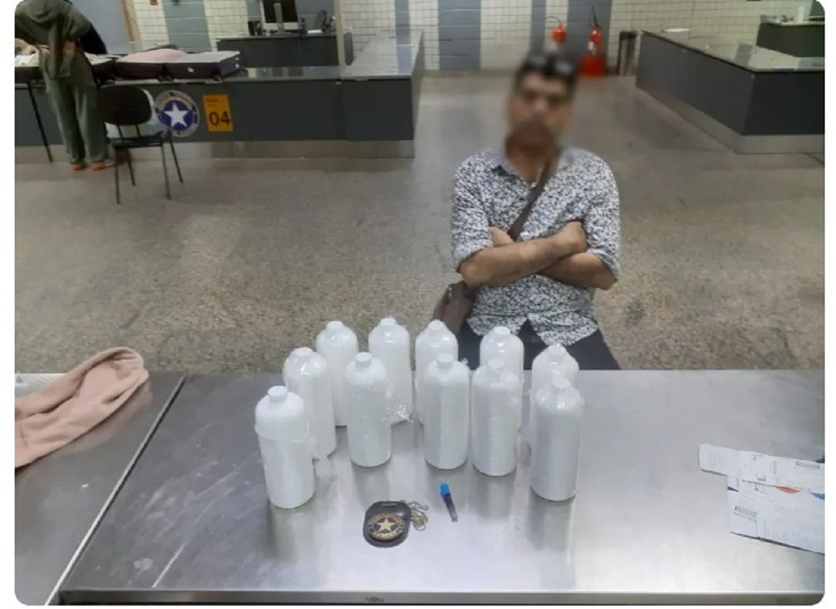 Alerta en Brasil tras captura de mexicano que llevaba metanfetamina 