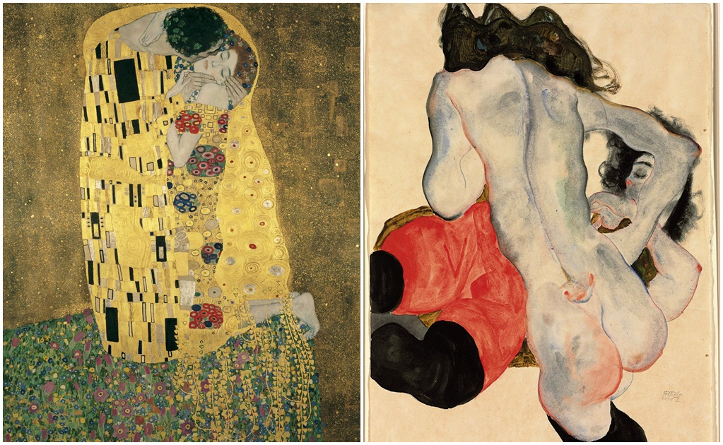 El lado más erótico y sexual de Klimt y Schiele en exposición