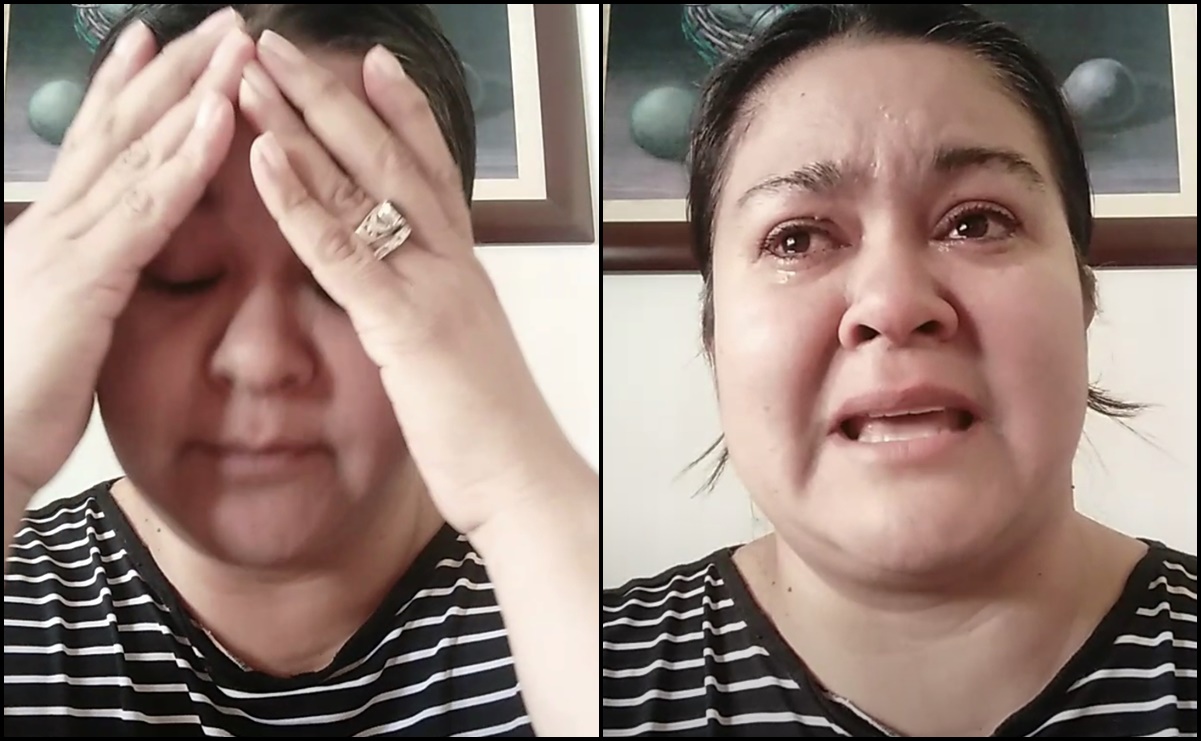VIDEO: Maestra llora al narrar que la estafaron; le pagarían por ver videos y ahora debe 100 mil pesos