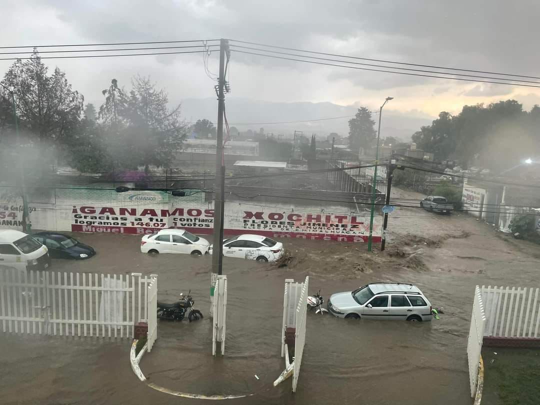 VIDEO: Lluvias causan inundaciones en varios municipios del Edomex; Chimalhuacán reporta múltiples afectaciones