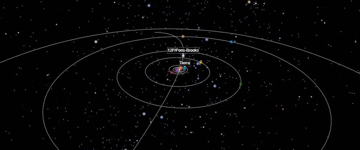¿Por qué el 12P / Pons - Brooks es llamado el "cometa diablo"?