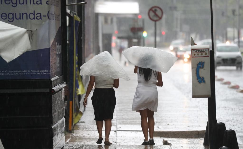 Llueve en tres alcaldías de Ciudad de México