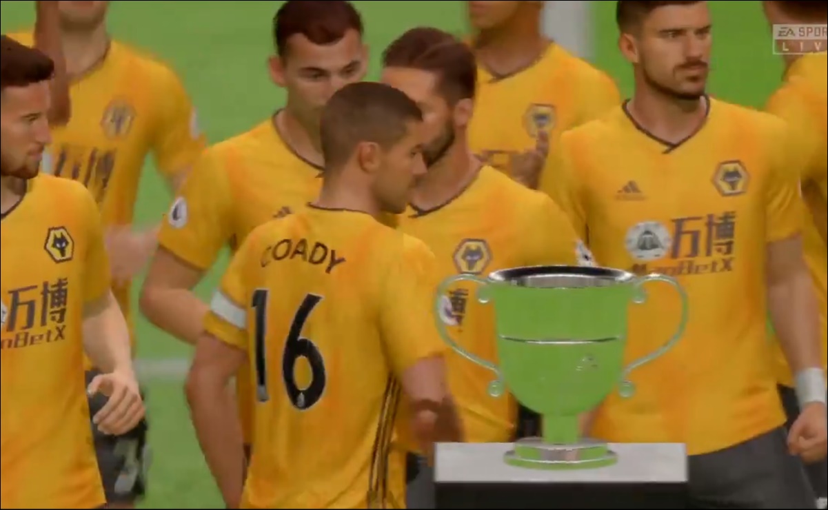 Wolverhampton se corona con gol de Raúl Jiménez en la ePremier League