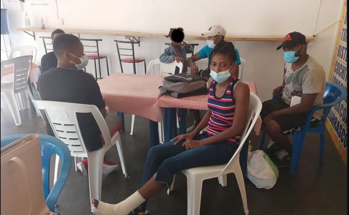 Asaltan a siete haitianos en Chiapas; dos resultaron heridos
