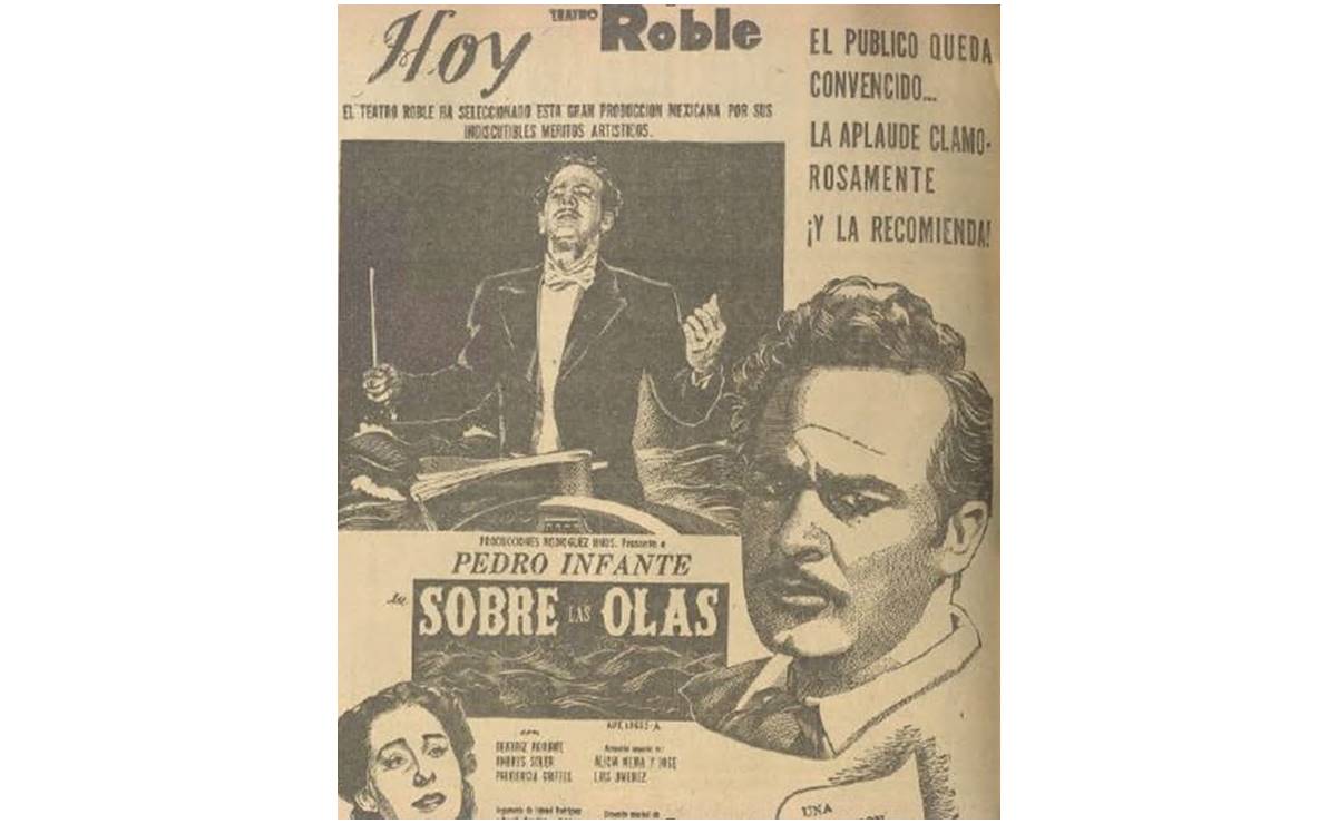 Cuando Pedro Infante fue Juventino Rosas, el autor del vals “Sobre las olas”