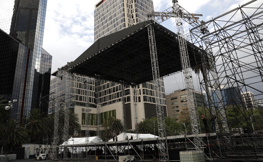 Los cierres en Paseo de la Reforma por festejos de Año Nuevo