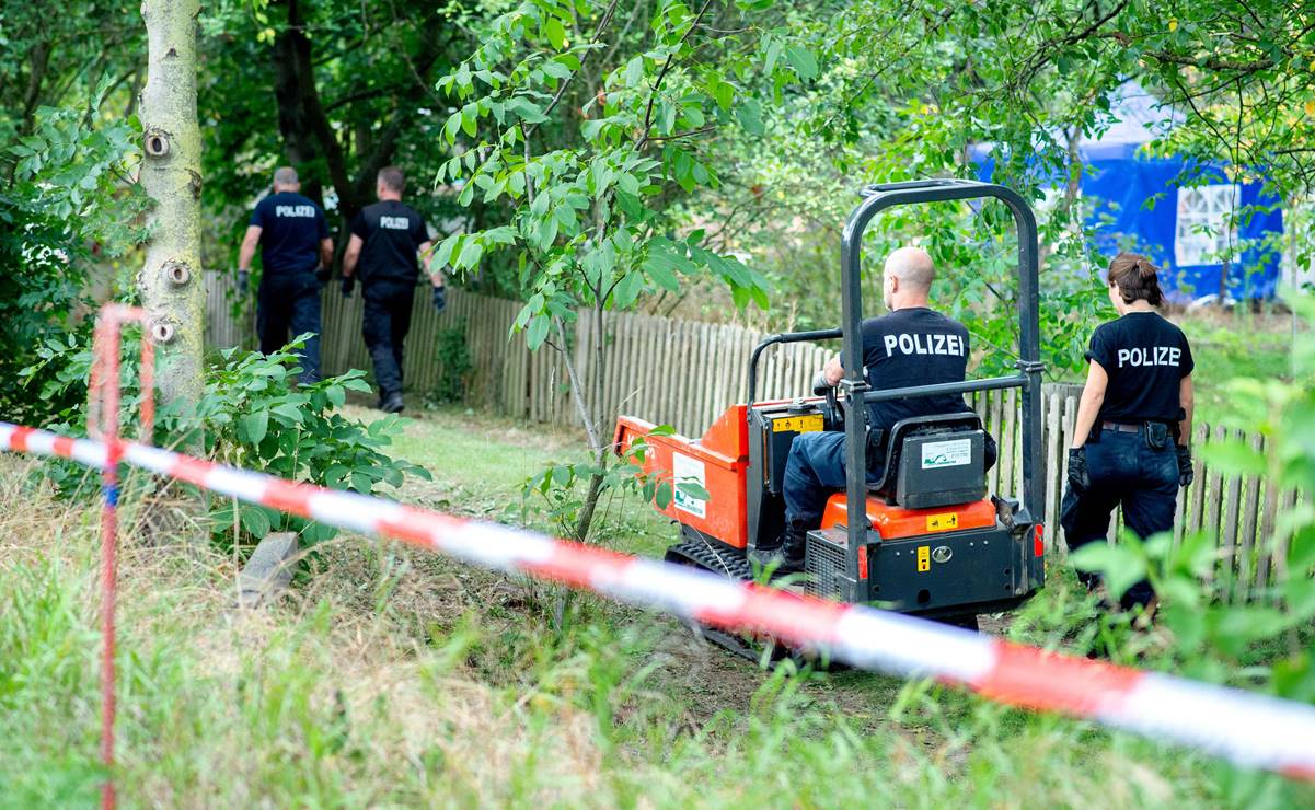 Policía alemana excava un jardín en relación con el "caso Madeleine"