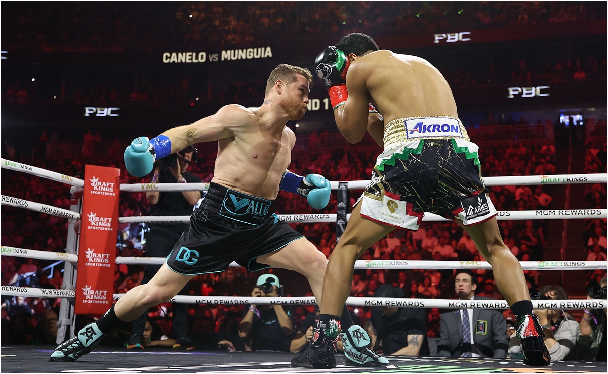 Canelo Álvarez vs Jaime Munguía: Así se vivió Round por Round la batalla mexicana en Las Vegas