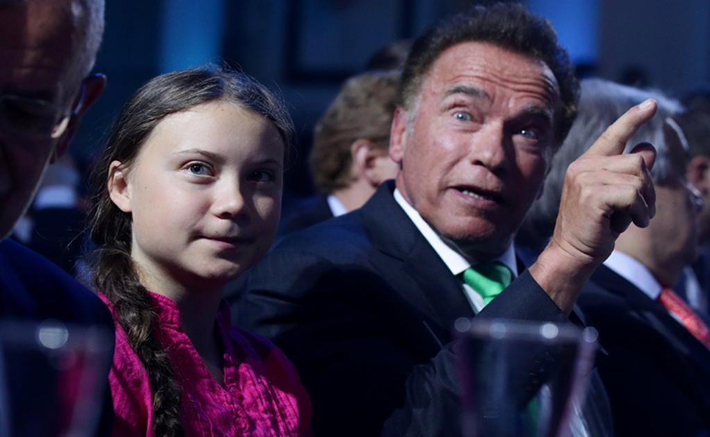 Greta Thunberg y Arnold Schwarzenegger se unen contra el cambio climático 