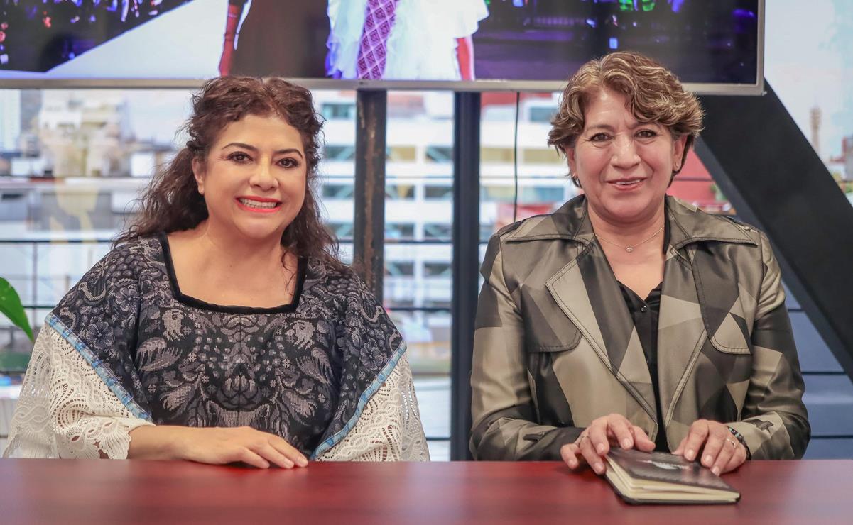Clara Brugada se reúne con Delfina Gómez para abordar temas en común entre la CDMX y el Edomex