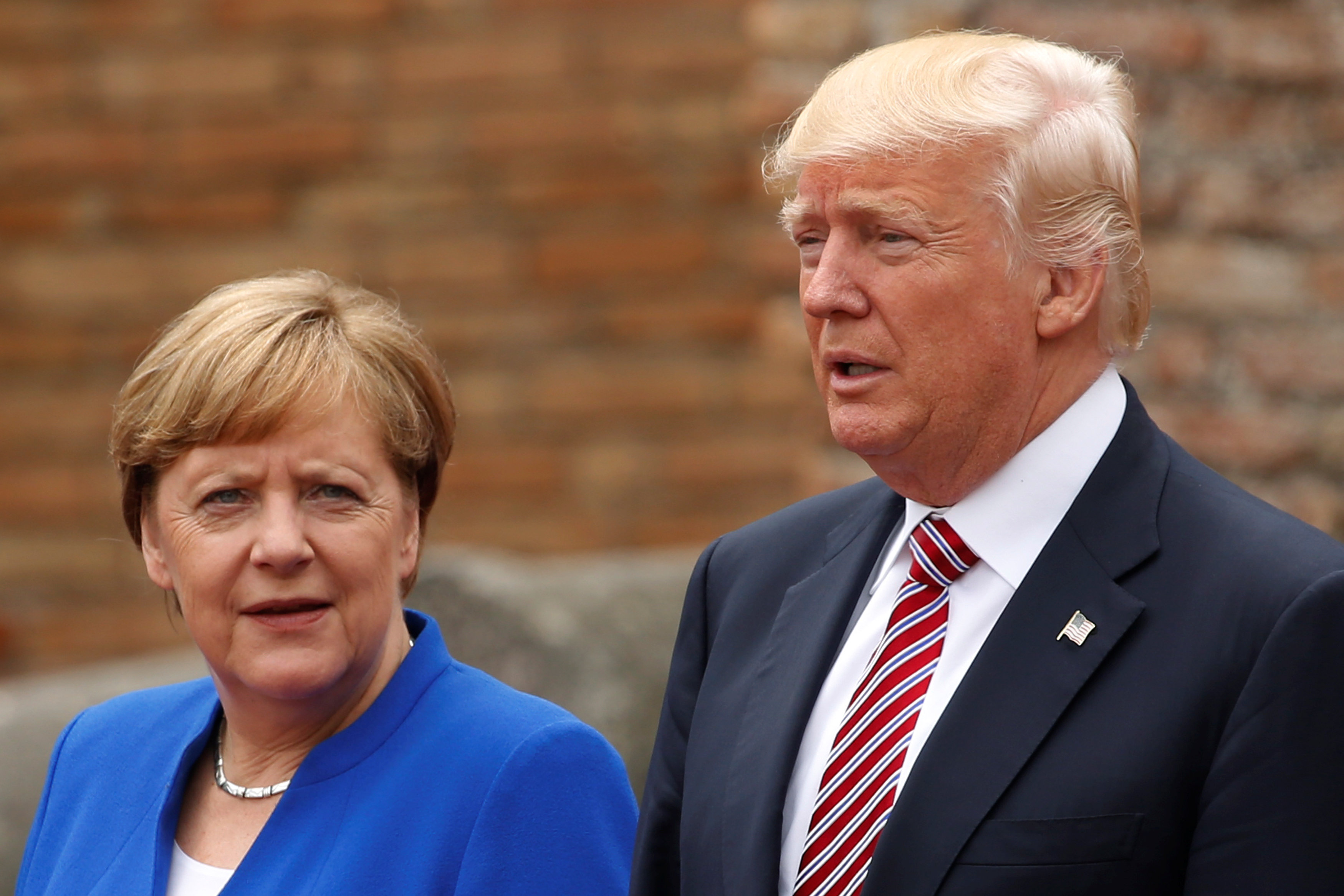 Corrigen polémica declaración de Trump sobre Alemania