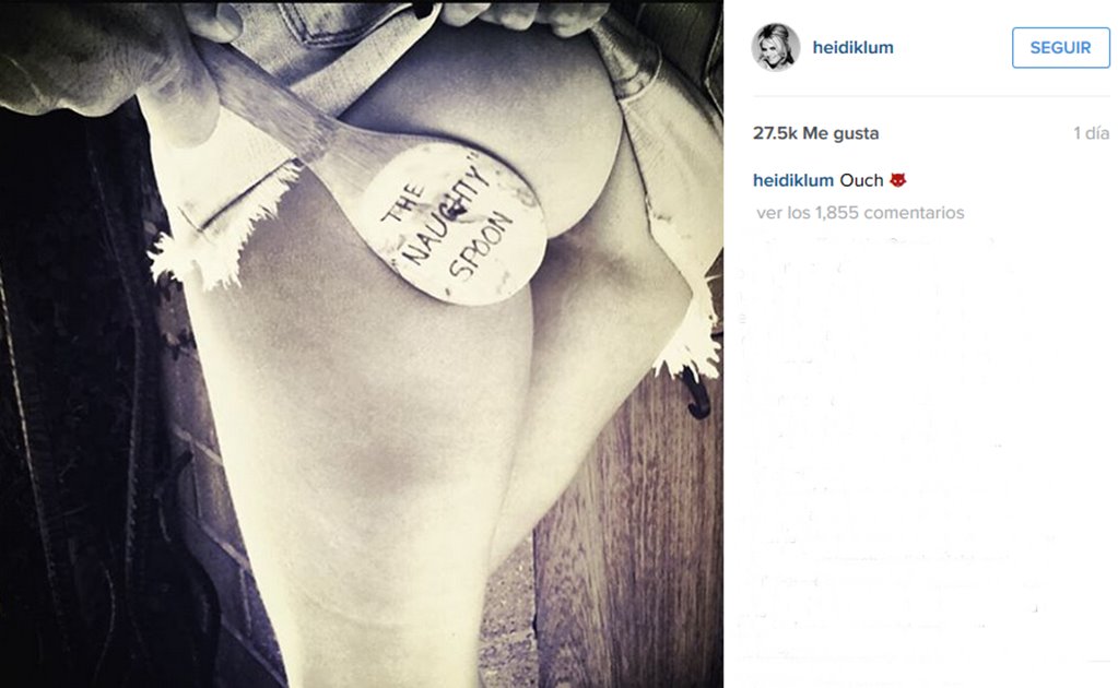Heidi Klum luce su trasero en Instagram