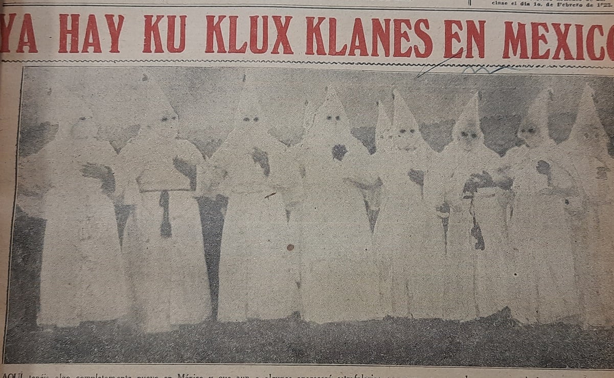 El día que llegó el Ku Klux Klan a México y le mandó una carta a EL UNIVERSAL