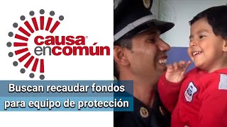 Causa en Común promueve campaña para apoyar a policías durante pandemia