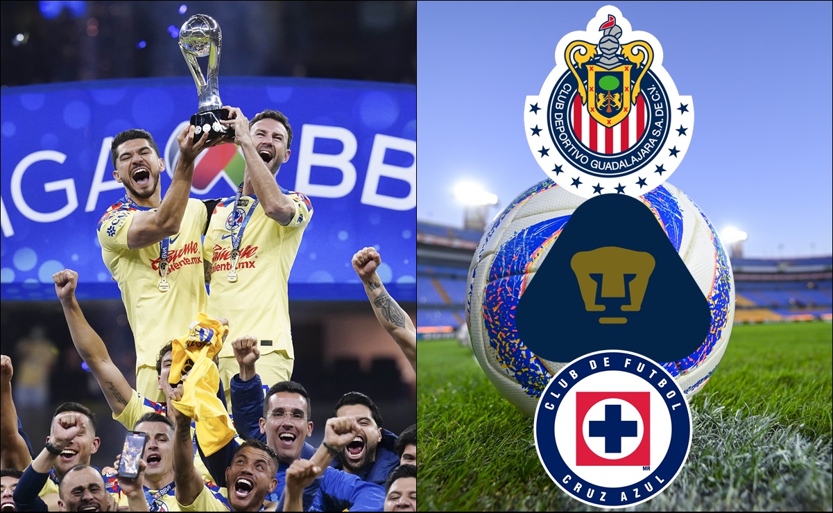 Con el América como campeón, estos son los deseos de Chivas, Cruz Azul y Pumas