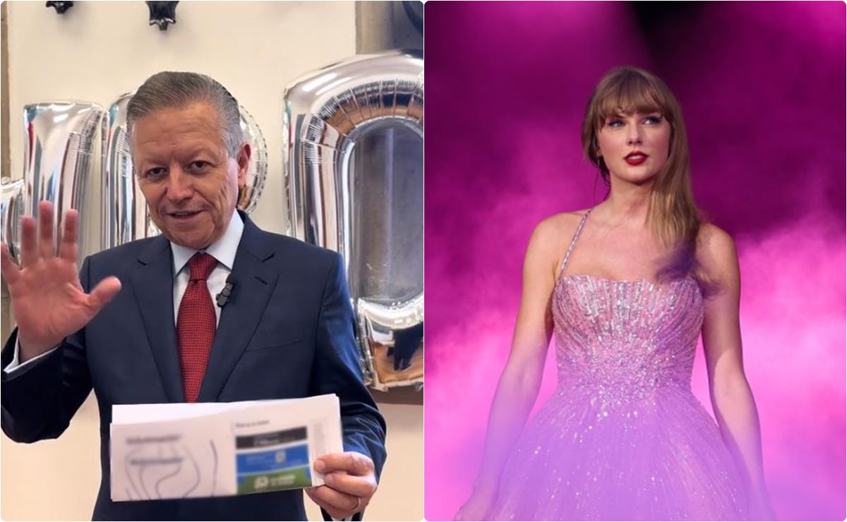 Cumple sueño “swiftie”: Ministro Zaldívar recibe boletos para concierto de Taylor Swift