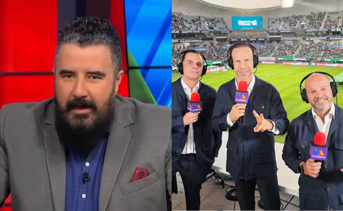 Álvaro Morales ataca a Martinoli y comentaristas de TV Azteca: “Nunca se van a meter con Azcárraga”
