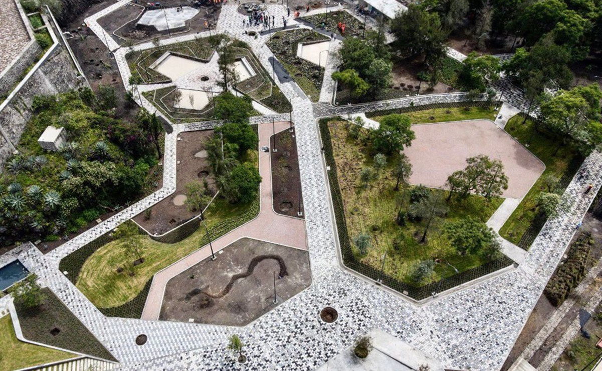 Inaugura Sheinbaum segunda etapa de parque La Cantera en Coyoacán
