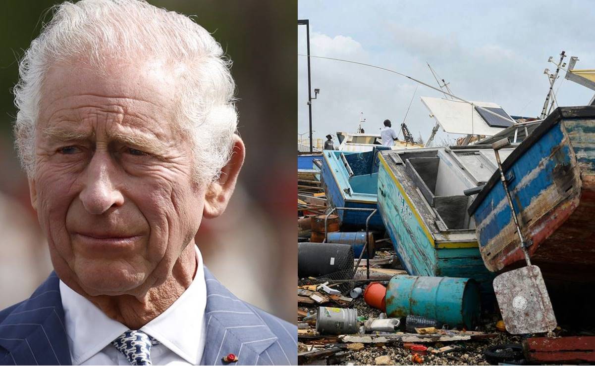 Rey Carlos III envía sus "más sentidas condolencias" a los afectados por el huracán Beryl