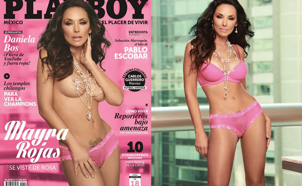 Mayra Rojas se desnuda en Playboy