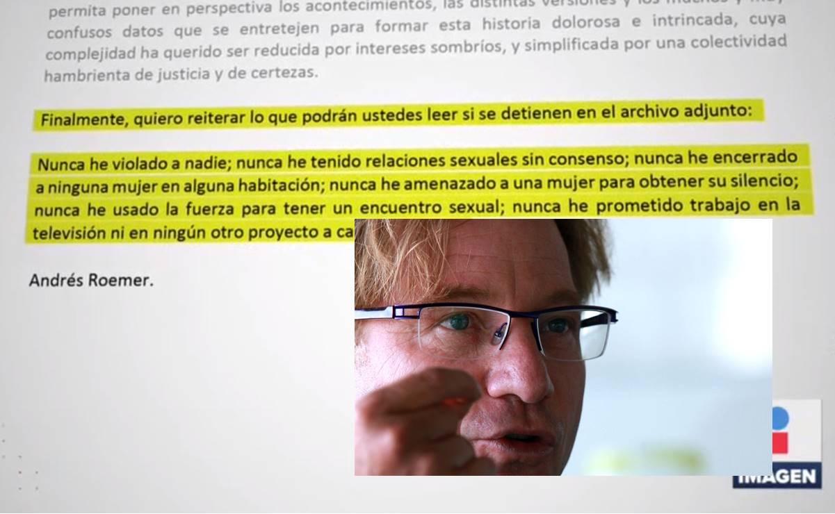 Con prueba de polígrafo, Andrés Roemer asegura que es inocente