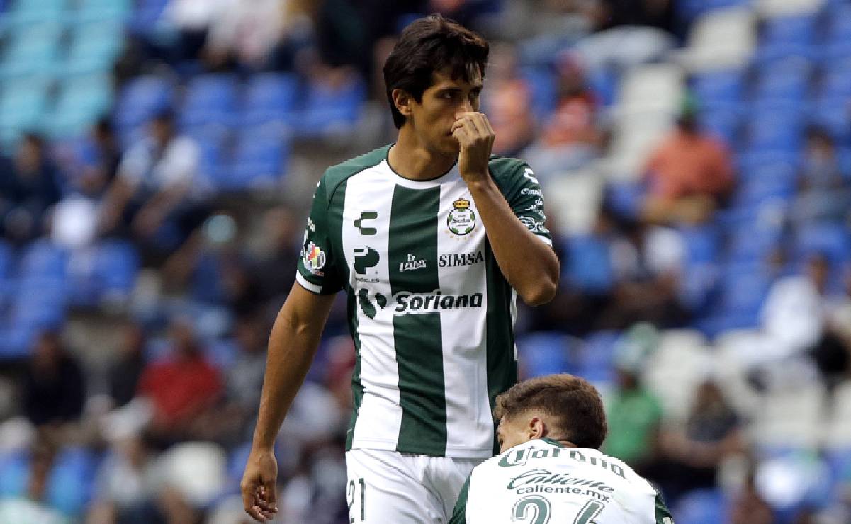 José Juan Macías sólo duró dos partidos con Santos y se pierde la Leagues Cup por lesión