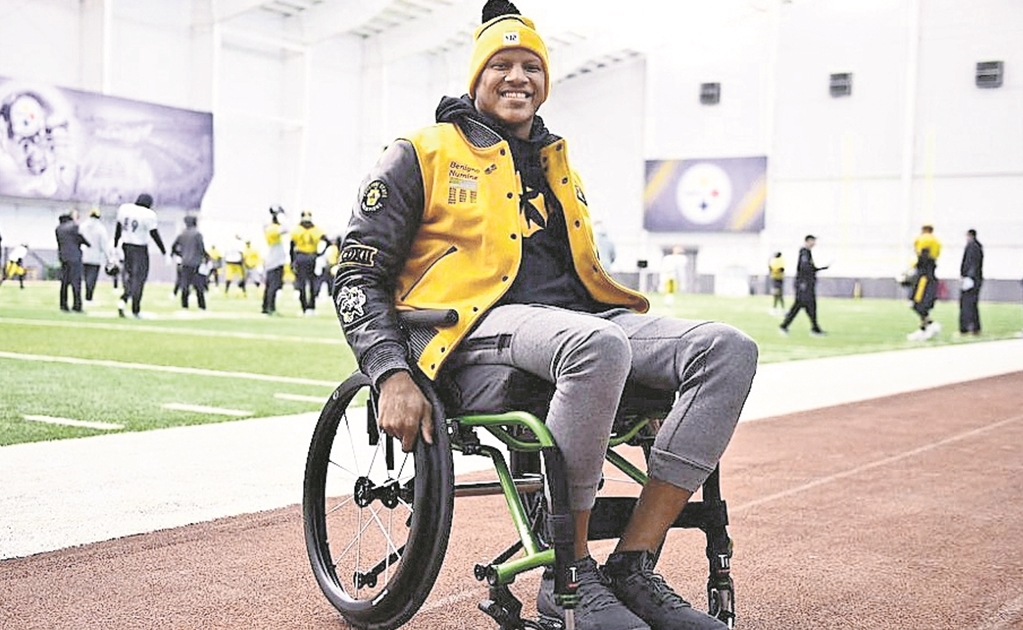 Ryan Shazier, de la silla de ruedas a un increíble salto