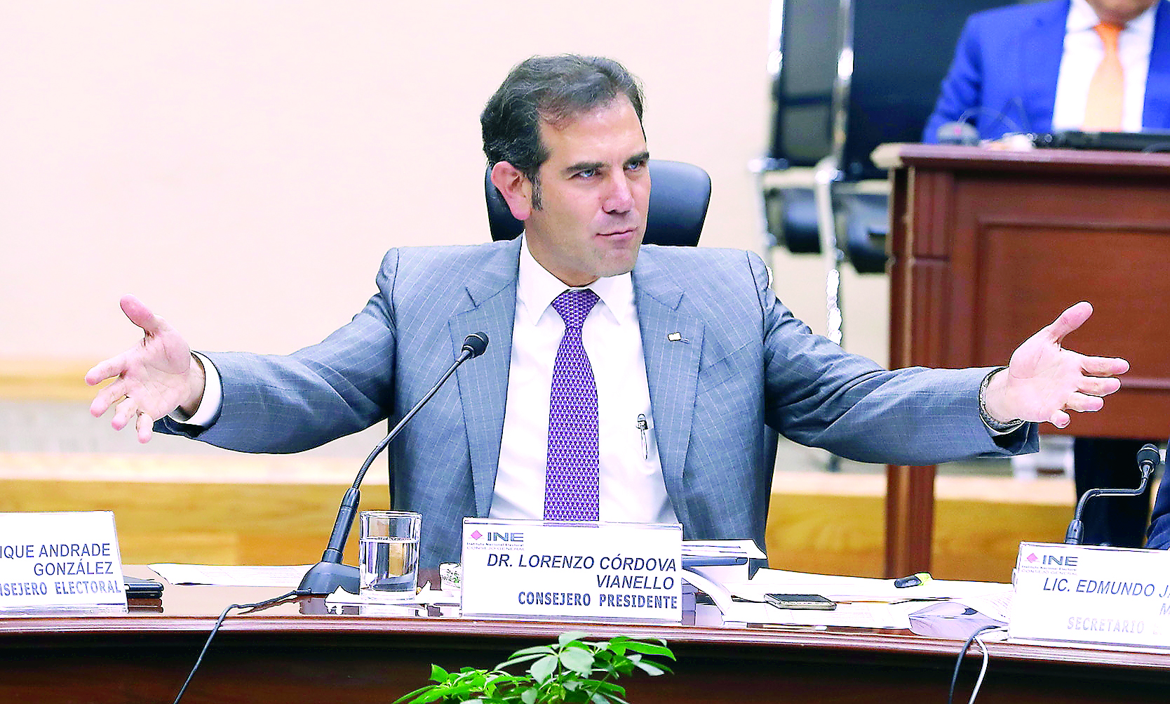 El INE está preparado para las votaciones, dice Lorenzo Córdova