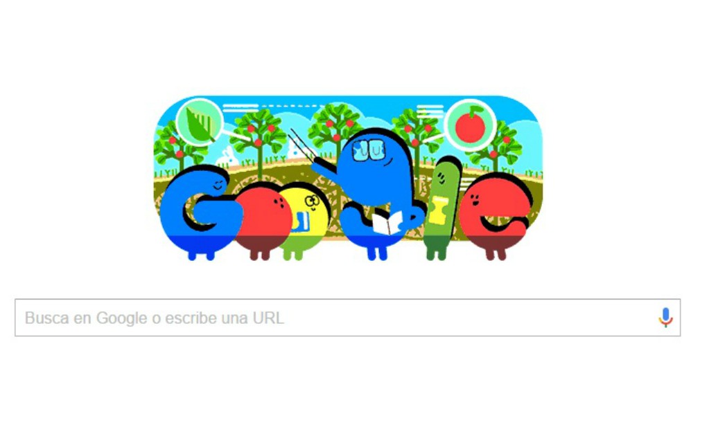 Google celebra el Día del Maestro