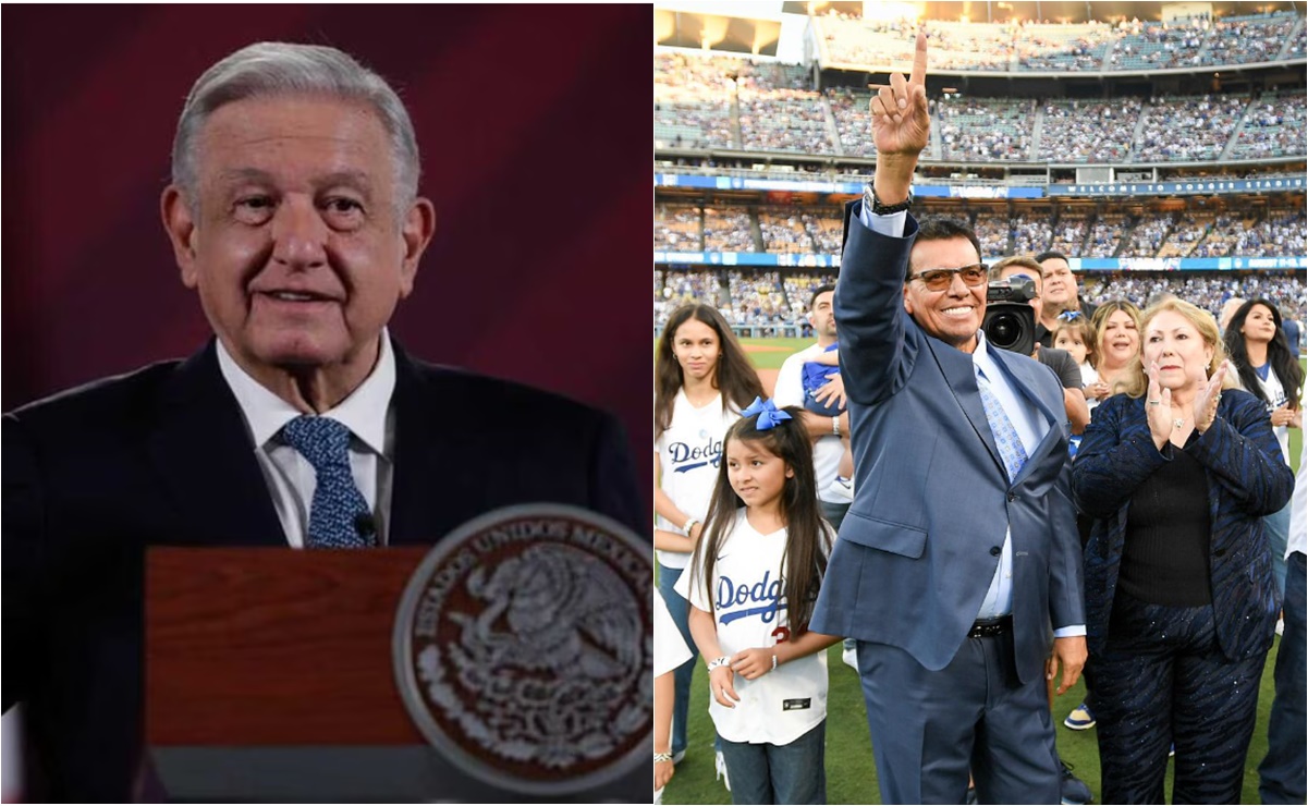 AMLO se deshace en elogios para Fernando Valenzuela: "Es el más importante de la historia"