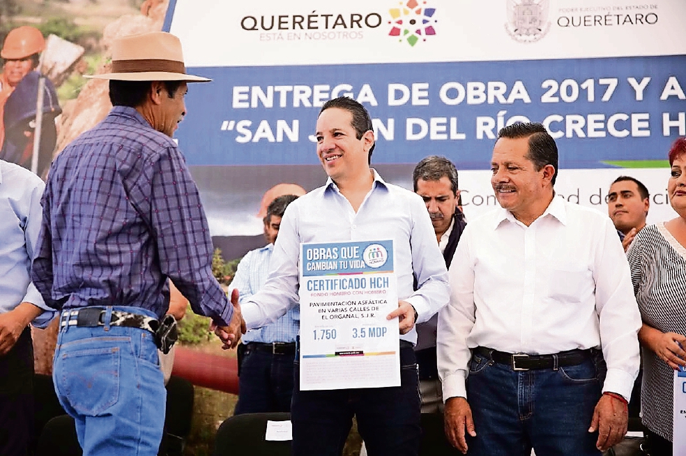 Anuncian 114.5 mdp para acciones sociales en Querétaro 