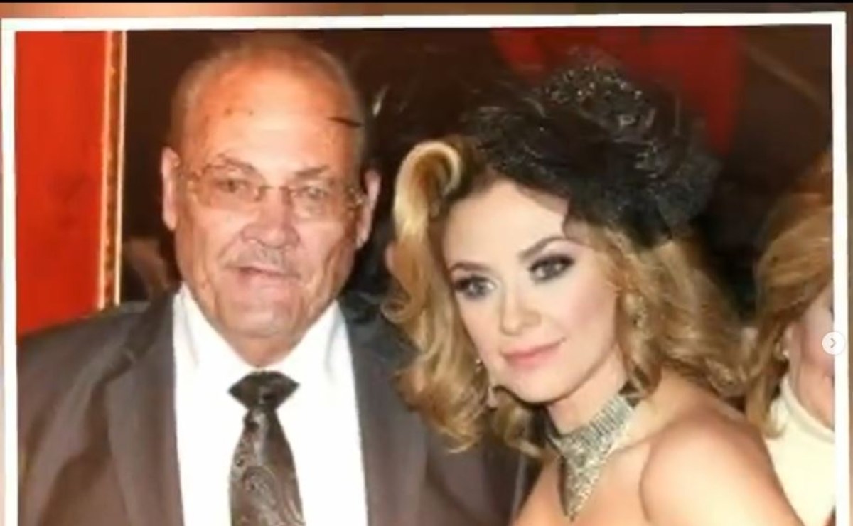 Aracely Arámbula está de luto, muere su papá Manuel Arámbula