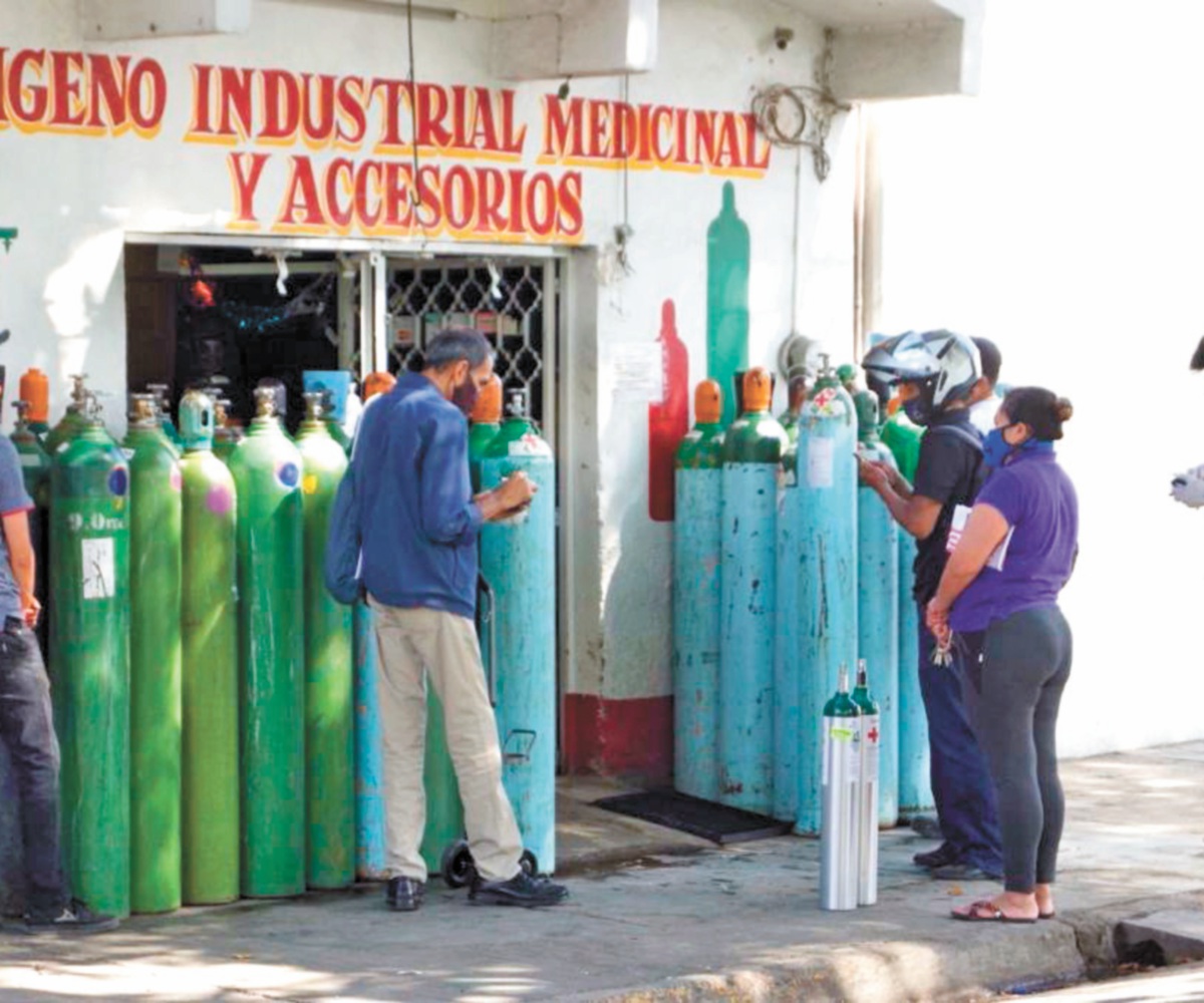 Crece la demanda de tanques de oxígeno en Oaxaca