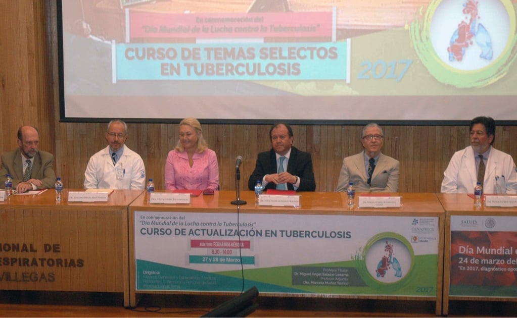 Reportan 90% de éxito en tratamientos para tuberculosis en México