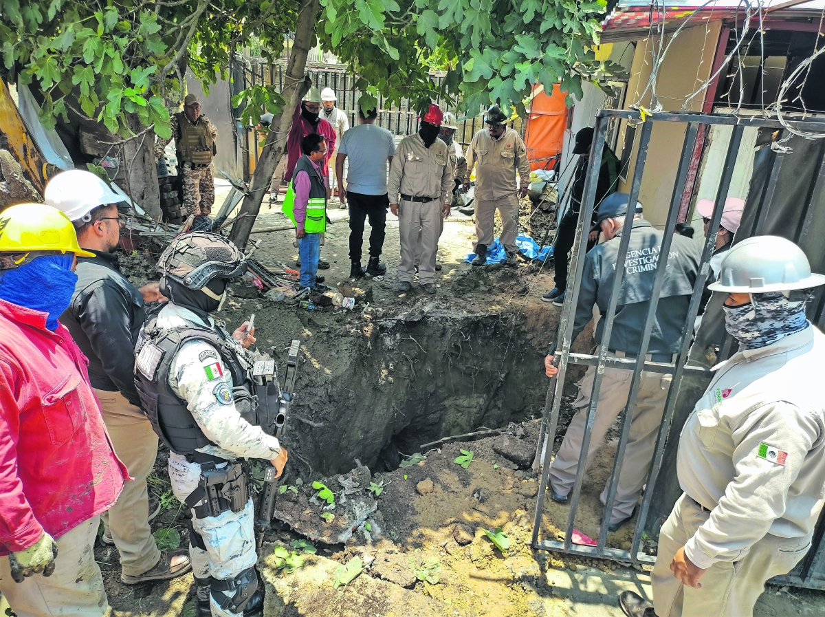 FGR asegura predio donde se localizó toma clandestina en ducto de turbosina en la Gustavo A. Madero