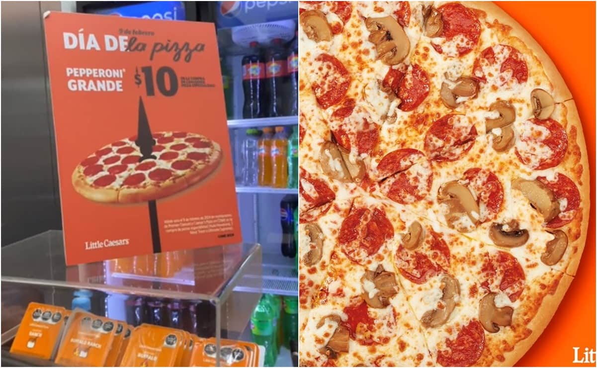 Little Caesars lanza promoción de pizza a 10 pesos: ¿cuándo y dónde aplica?