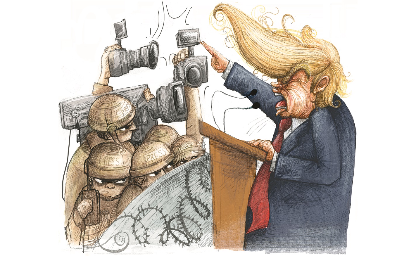 International Dossier. Trump and the Media at Cold War