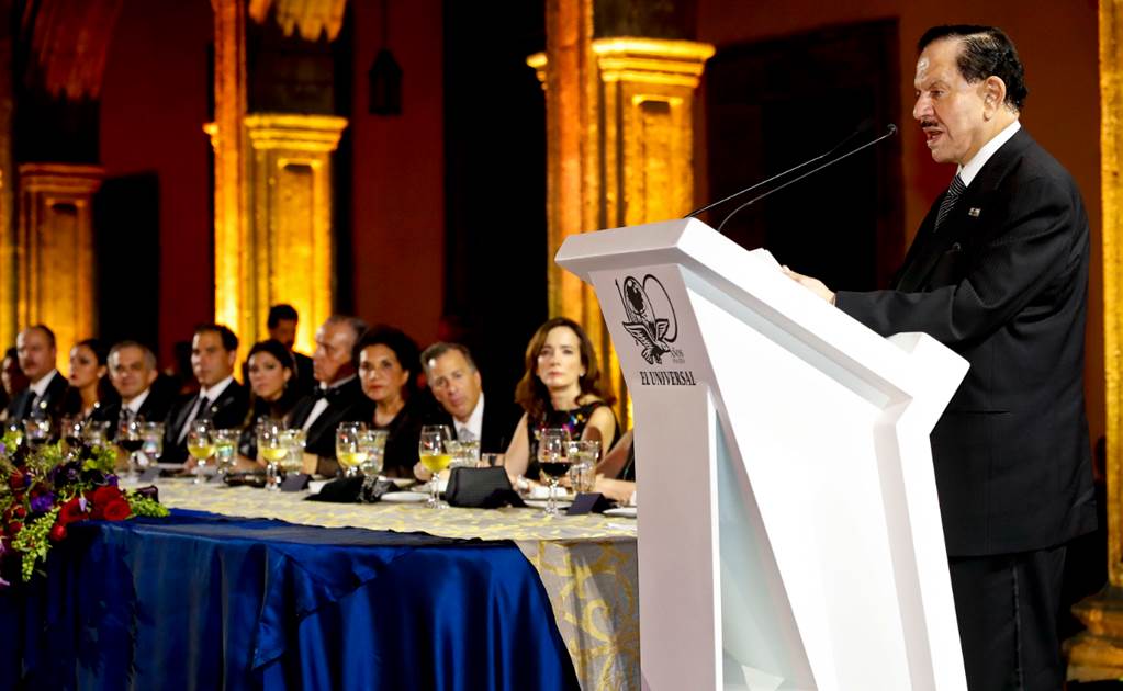 Juan Francisco Ealy Ortiz, discurso íntegro en gala por el centenario de EL UNIVERSAL