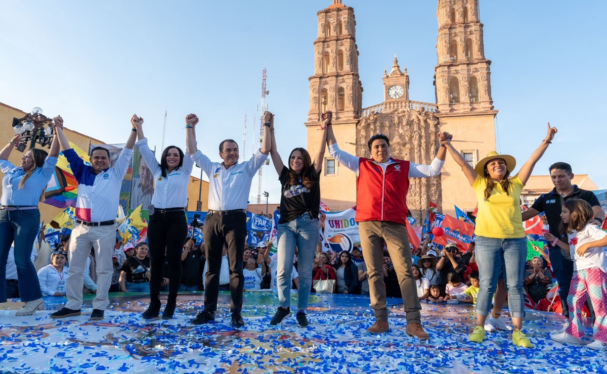 Libia Dennise García, candidata a la gubernatura, llama a trabajar por la libertad en Guanajuato