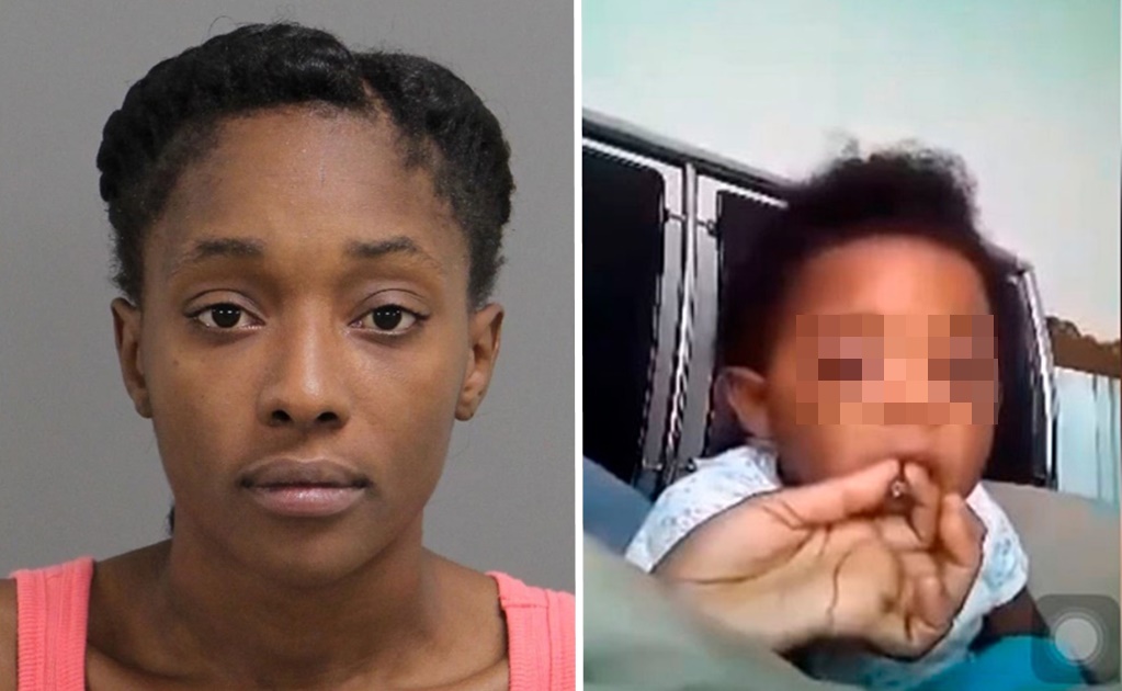 Arrestan a madre por grabar a su bebé fumando marihuana