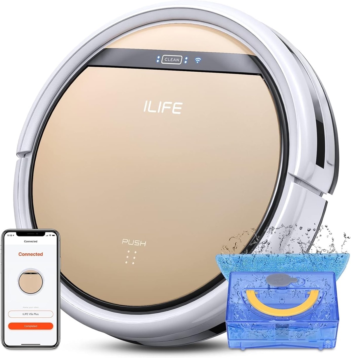 ILIFE V5s Plus Robot Aspirador