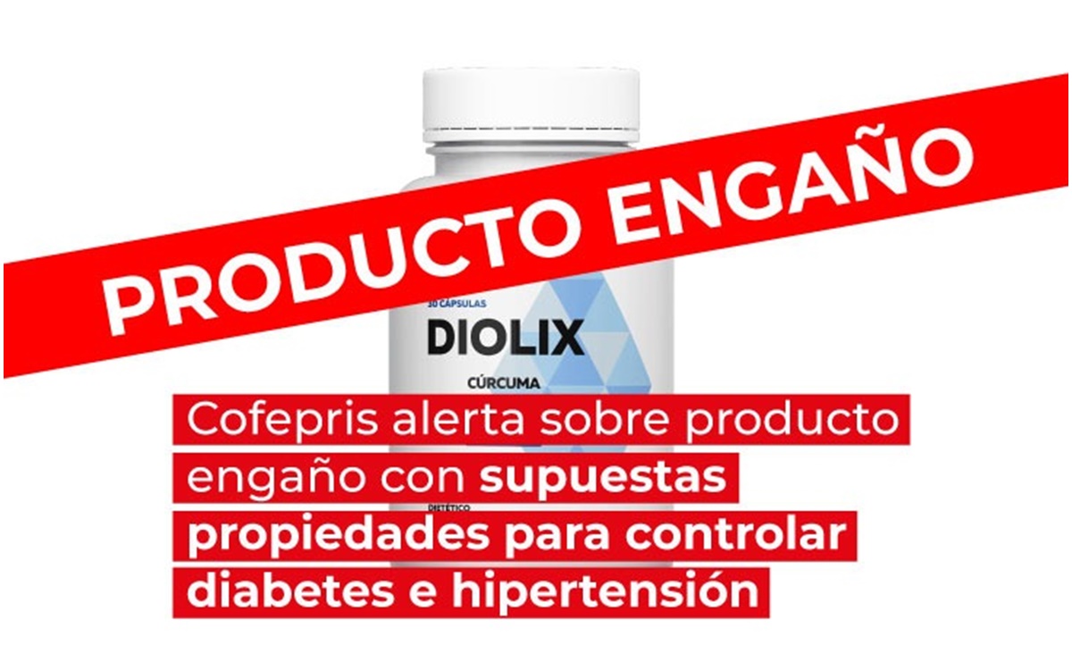 Cofepris alerta a consumidores por producto falso para la diabetes y presión arterial