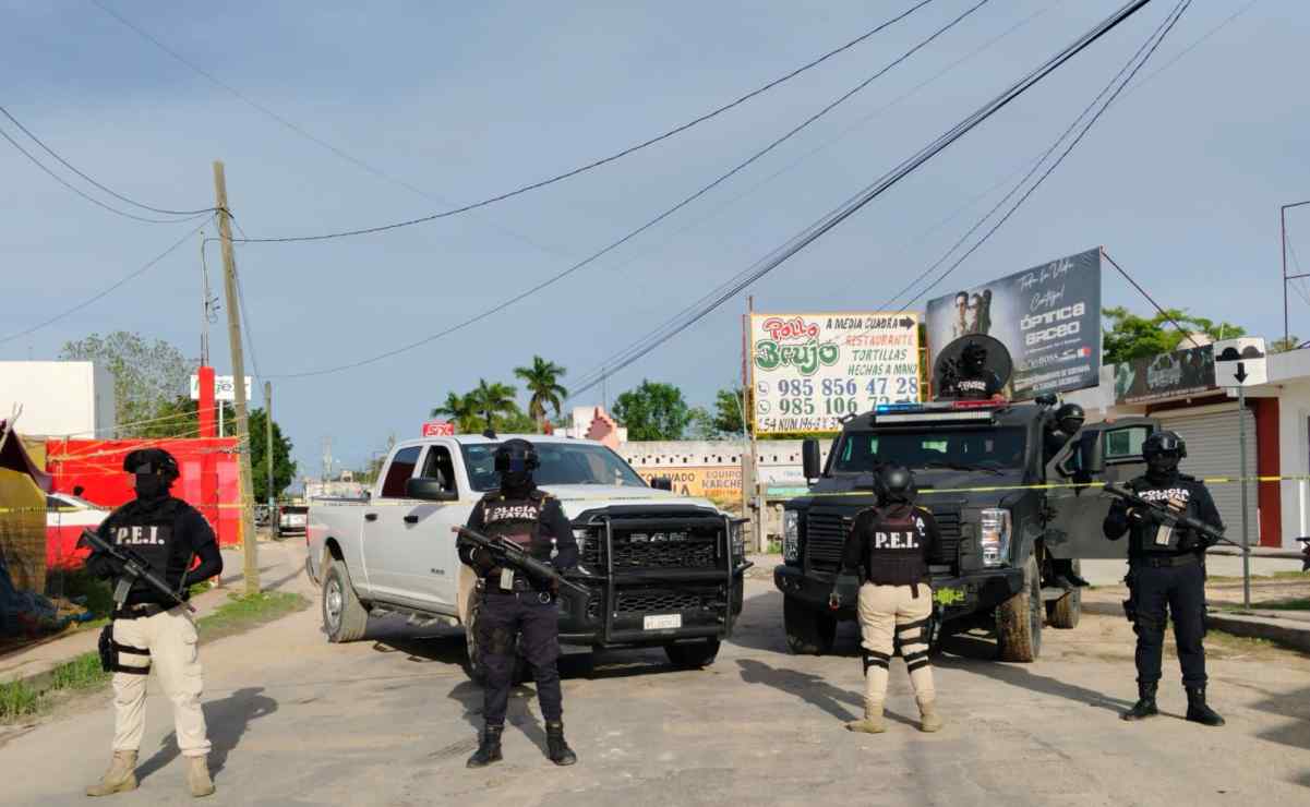 Realizan fuerte operativo antidrogas en Valladolid, Yucatán; también fueron decomisadas armas de fuego