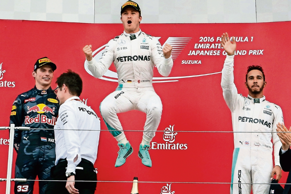 Rosberg quiere amarrar el título